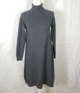 Moth Anthropologie gray cashmere sweater dress